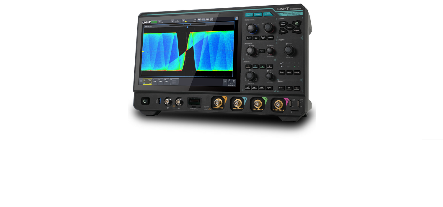 Nové 12-bitové osciloskopy <br>UNI-T MSO3000HD